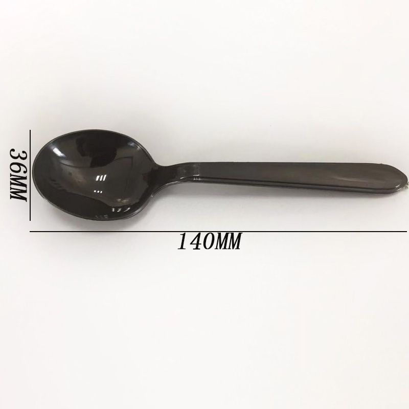 ¿Por qué las cucharas soperas negras desechables de PP son esenciales para el servicio de alimentos moderno?