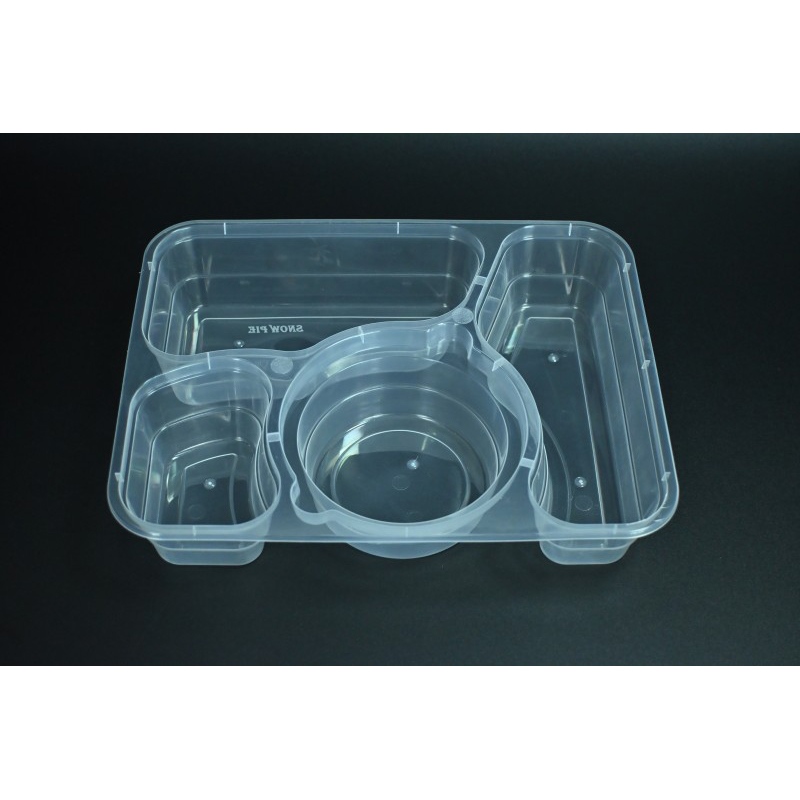 Caja de comida estilo lavabo de PP moldeado por inyección