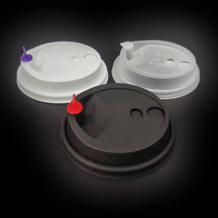 Tapa de tapa de taza de té con leche PP