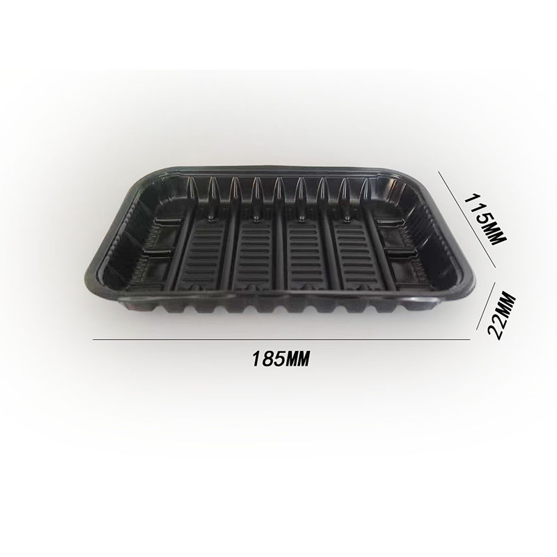 Bandeja de alimentos frescos termoformada de PP